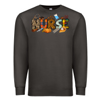 Smoke Fall Nurse Premium Sweatshirt - NancyCooperArtShop