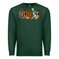Sports Green Fall Nurse Premium Sweatshirt - NancyCooperArtShop