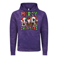 Cloud Purple merry christmas heifers Vintage Hoodie - Jasminsmagicworld