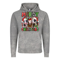 Cloud Rock merry christmas heifers Vintage Hoodie - Jasminsmagicworld