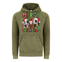 Vintage Olive merry christmas heifers Vintage Hoodie - Jasminsmagicworld
