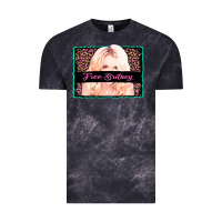 Cloud Black free britney leopard glitter Vintage Tee - AdoDesignShop