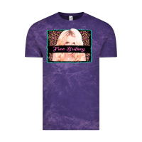 Cloud Purple free britney leopard glitter Vintage Tee - AdoDesignShop