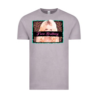 Vintage Zinc free britney leopard glitter Vintage Tee - AdoDesignShop