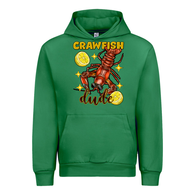 Mardi Gras Crawfish Dude Urban Hoodie by FaDigitalArtStudio | Teevron
