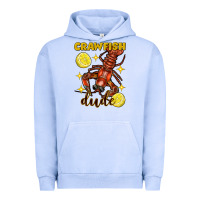 Pigment Grape Ice Mardi Gras Crawfish dude Urban Hoodie - FaDigitalArtStudio
