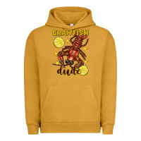 Pigment Peanut Butter Mardi Gras Crawfish dude Urban Hoodie - FaDigitalArtStudio
