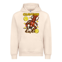 Sandshell Mardi Gras Crawfish dude Urban Hoodie - FaDigitalArtStudio
