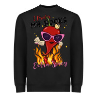 Black i prefer my books extra spicy Heavyweight Sweatshirt - MaliasSmallBusiness