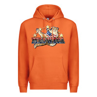 Carrot Meowica cat 4th of july Premium Hoodie - HowdyJamesFarm