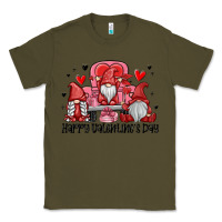 Army Green happy valentine's day Classic Tee - MaliasSmallBusiness