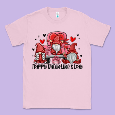 Happy Valentine's Day Classic Tee Designed By Maliassmallbusiness