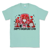 Seafoam happy valentine's day Classic Tee - MaliasSmallBusiness