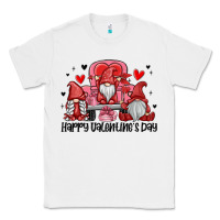 White happy valentine's day Classic Tee - MaliasSmallBusiness