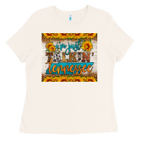 Bone i'm just talking tennessee tumbler Ladies Tee - HRA Design Shop