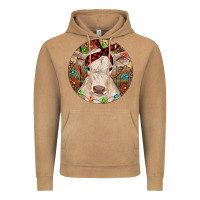 Vintage Camel Christmas Charolais Calf Baby Cow Vintage Hoodie - RanaPortraitStore