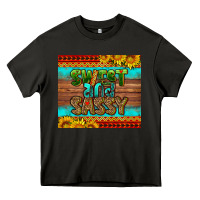 Asphalt sweet and sassy Juneteenth Heavy Core Tee - HRA Design Shop