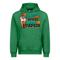 Emerald whatever spice your pumpkin coffee cup Urban Hoodie - FaDigitalArtStudio