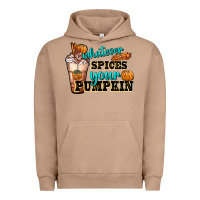 Pigment Burro whatever spice your pumpkin coffee cup Urban Hoodie - FaDigitalArtStudio
