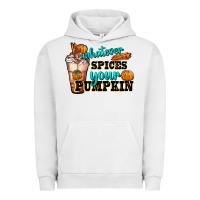 Pigment Lunar Rock whatever spice your pumpkin coffee cup Urban Hoodie - FaDigitalArtStudio