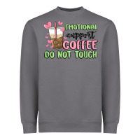 Storm emotional support coffee do not touch Heavyweight Sweatshirt - MaliasSmallBusiness