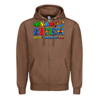 Chestnut autism accept understand love Zipper Hoodie - Artiststas