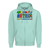 Seafoam autism accept understand love Zipper Hoodie - Artiststas