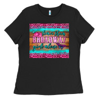 Black leave them broadway girls alone tumbler Ladies Tee - HRA Design Shop