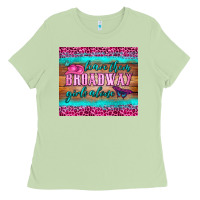 Matcha leave them broadway girls alone tumbler Ladies Tee - HRA Design Shop