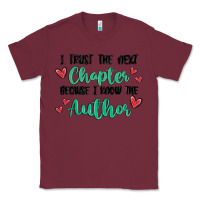 Burgundy capter author Classic Tee - MaliasSmallBusiness