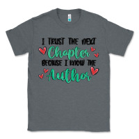 Charcoal Heather capter author Classic Tee - MaliasSmallBusiness