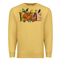 Antique Gold Fall love Premium Sweatshirt - NancyCooperArtShop