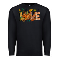 Black Fall love Premium Sweatshirt - NancyCooperArtShop