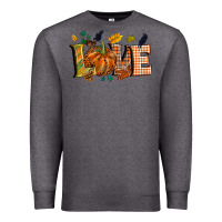 Charcoal Heather Fall love Premium Sweatshirt - NancyCooperArtShop