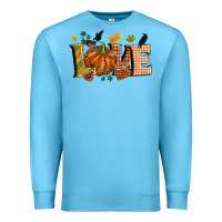 Ocean Blue Fall love Premium Sweatshirt - NancyCooperArtShop