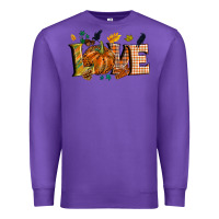 Purple Fall love Premium Sweatshirt - NancyCooperArtShop