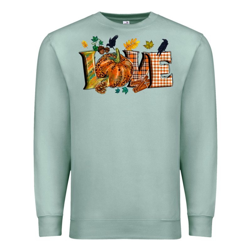 Fall Love Premium Sweatshirt by NancyCooperArtShop | Teevron