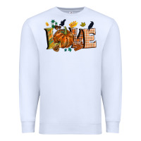 White Fall love Premium Sweatshirt - NancyCooperArtShop