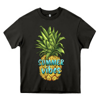 Asphalt summer vibes pineapple Heavy Core Tee - BarkalooDesign