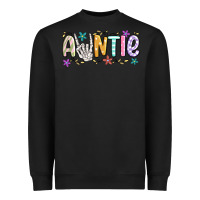 Black auntie Heavyweight Sweatshirt - MaliasSmallBusiness