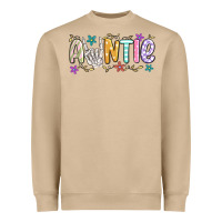 Mushroom auntie Heavyweight Sweatshirt - MaliasSmallBusiness