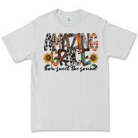 Dove Grey amazing grace how sweet the sound Premium Tee - RacoonDesign