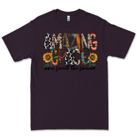 Plum amazing grace how sweet the sound Premium Tee - RacoonDesign