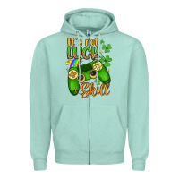 Seafoam it s not luck skill Zipper Hoodie - Artiststas
