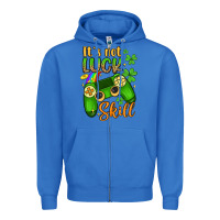 True Royal it s not luck skill Zipper Hoodie - Artiststas