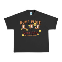 Pigment Black glitter softball Urban Heavy Tee - MaliasSmallBusiness