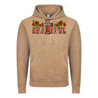 Vintage Coffee grateful guadalupe cross Vintage Hoodie - BarkalooDesign