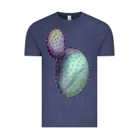 Vintage Denim opunthia santa rita cactus Vintage Tee - LillyAllenDesigns