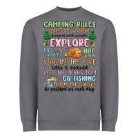 Storm camping rules Heavyweight Sweatshirt - MaliasSmallBusiness