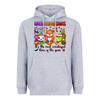 Heather Grey hallothanksmas its the most wonderful time of the Heavyweight Hoodie - texasbilliewilder